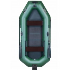 Надувная ПВХ лодка Ладья ЛТ-310 ЕСТ с сланью-ковриком, 4-местная