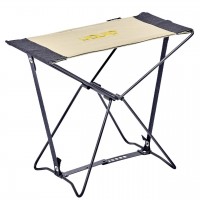 Розкладной стульчик Uquip Fancy Sand/Grey 244041 для кемпинга и рыбалки, стальной каркас, 100 кг, Ripstop