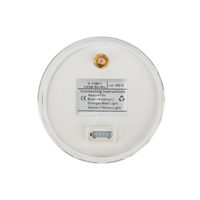 GPS спідометр судновий для човна та катера Wema CMSB-BS-60L аналоговий компас 0-60 вузлів чорний підсвічування