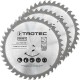 Пильний диск Trotec 150х16х2.1 HW40 Wood 3 шт для акуратного розпилу деревини та ДСП карбідом вольфраму 7500
