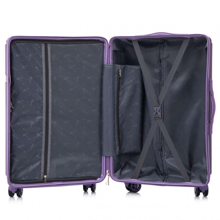 Чемодан Semi Line 20" (S) Фиолетовый (T5916-2)