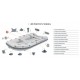 Надувная лодка Колибри KM-330DXL Эксплорер с алюминиевым пайолом, моторная, на четыре места
