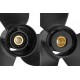 Гвинт для човнового двигуна Suzuki 13.5×15 58100-94500-019 SOLAS 4411-135-15 алюмінієвий 3 лопаті