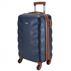 Чемодан Semi Line 20" S Темно-синий T5643-1 с расширением 4 колеса кодовый замок 45 л