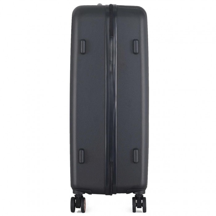 Чемодан Semi Line 28" L Черный T5787-3 жесткий 104 л ABS-пластик 4 вращающихся колеса кодовый замок