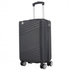 Чемодан Semi Line 20" S Черный T5789-1 ручная кладь 4 колеса кодовый замок ABS пластик легкий 35 л