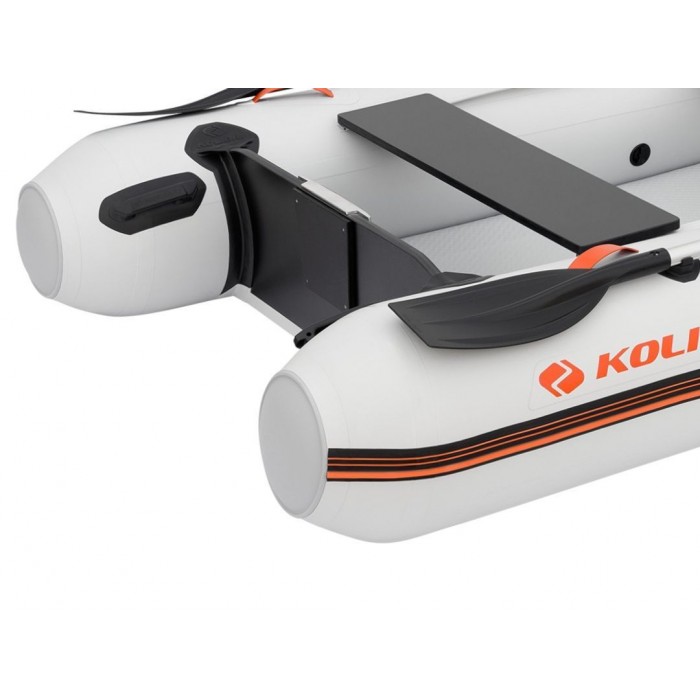 Колібрі КМ-300ХЛ (Kolibri KM-300XL) світло-сірий моторний надувний човен + Air-Deck