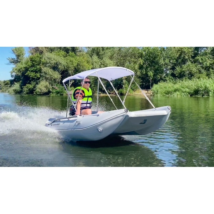 Kolibri Sea Cat KM-380CM катамаран, світло-сірий