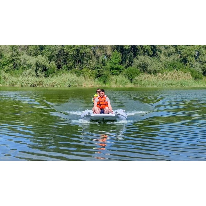 Kolibri Sea Cat KM-380CM катамаран, світло-сірий