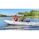 Kolibri Sea Cat KM-380CM катамаран, світло-сірий