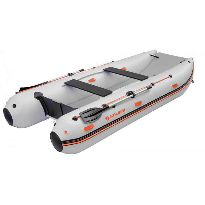 Kolibri Sea Cat KM-380CM катамаран, світло-сірий