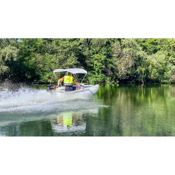 Kolibri Sea Cat KM-380CM катамаран, світло-сірий