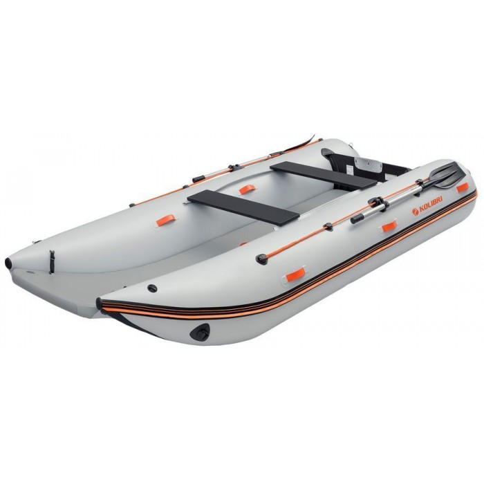 Kolibri Sea Cat KM-380CM катамаран, світло-сірий