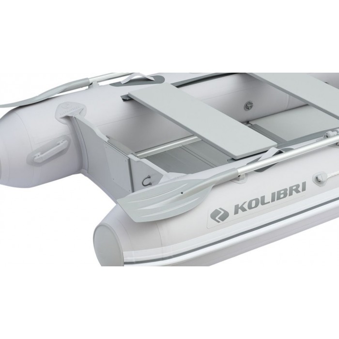Колібрі КМ-270ДХЛ (Kolibri KM-270DXL) моторний кільовий надувний човен + Air-Deck