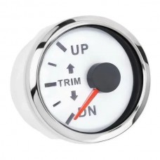 Датчик трима судовой для лодки и катера I GAUGE 52MM белый LED дисплей аналоговый с подсветкой красного