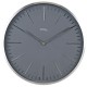 Настенные часы Technoline WT7215 Grey кварцевые беззвучные 290 мм для кухни, спальни и офиса