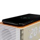 Настільні годинники з радіо Technoline WT487 - бездротова зарядка Qi, два будильники, FM-приймач