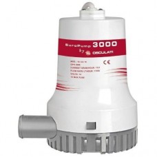 Помпа трюмная погружная судовая Europump II 3000 12 В 192 л/мин для лодки и катера Osculati максимальная