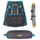 Розкладне крісло Uquip Infinity Grey 244046 алюміній ALU7075 120 кг для кемпінгу та відпочинку на свіжому повітрі
