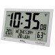 Настенные часы Technoline WS8013 Silver электронные с будильником, термометром и гигрометром серебристые