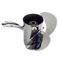 Гвинт гребний для човнового мотора Yamaha 40-60 HP 11-1/8 x 13-G нержавіюча сталь 3 лопаті Polaris 663-45945-02-EL