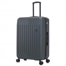 Чемодан Semi Line 28" L Темно-синий-Зеленый T5859-3 | ABS-пластик 110 л 4 колеса кодовый замок легкий