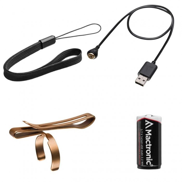 Тактический фонарь Mactronic Sirius M10 1000 Лм USB перезаряжаемый магнитный для рыбалки