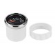 Вольтметр судновий для човна та катера I GAUGE 52MM з LED дисплеєм 8-16В чорний аналоговий