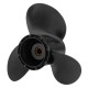 Гвинт для човнових моторів Suzuki 25-30 к.с. 58100-96440-019 3x10 1/4x13 алюмінієвий з 3 лопатями крок 13"