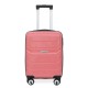 Чемодан Semi Line 20" S Розовый T5615-1 легкий полипропилен с кодовым замком 4 колеса ручная кладь 31 л