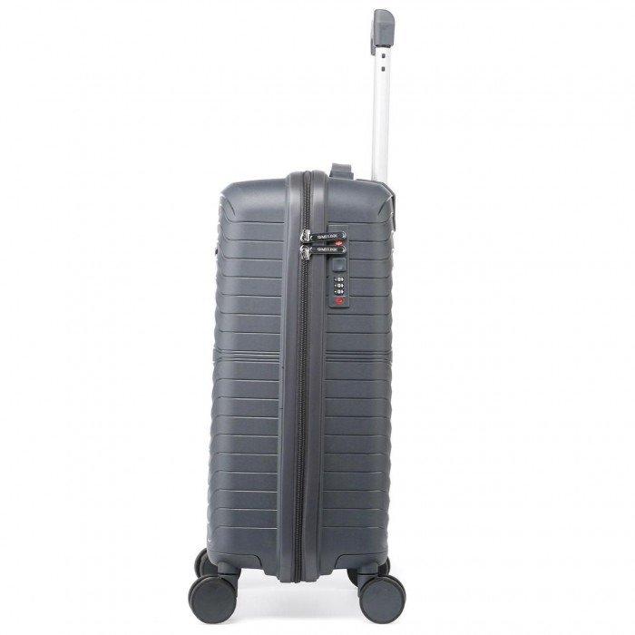 Чемодан Semi Line 20" S Графит T5781-1 полипропилен 4 колеса кодовый замок ручная кладь 34 л легкий