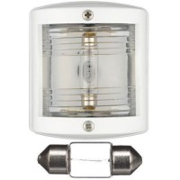 Кормовий вогонь 135° Utility Оскулати для човнів та катерів 77 12 В 10 Вт білий пластиковий з