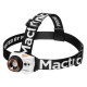 Налобный фонарь Mactronic Maverick White Peak 320 Лм с сенсором движения, 5 режимами, IP64 для кемпинга