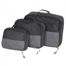 Набор дорожных органайзеров Bo-Camp Travel Pack Cube 3 шт серый 600D полиэстер с ручками