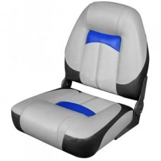 Сиденье для лодки и катера Premium High Back 76223GCB складное серый влагостойкая искусственная кожа