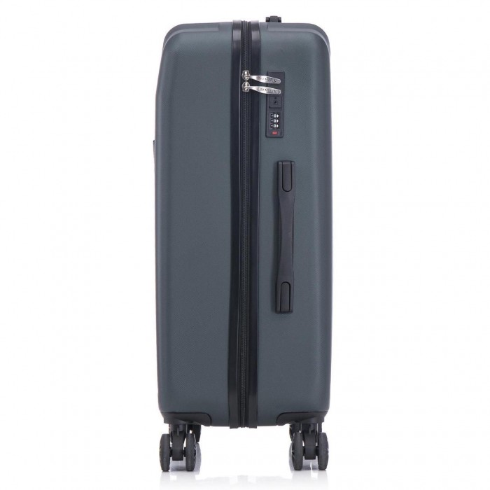 Чемодан Semi Line 28" L Темно-синій-Зелений T5859-3 | ABS-пластик 110 л 4 колеса кодовий замок легкий