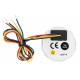 Датчик трима судовой для лодки и катера I GAUGE 52MM белый LED дисплей аналоговый с подсветкой красного
