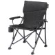 Раскладное кресло Uquip Roxy Black 244052 для кемпинга 120 кг материал Air Mesh Comfort+ стальной каркас