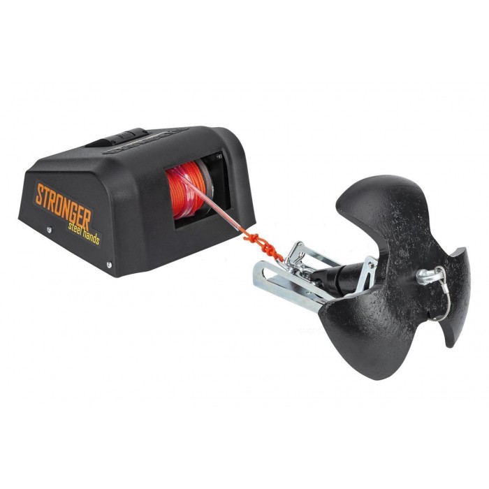 Якірна лебідка STRONGER SH 30 Steel Hands для човнів та катерів ручна сталева 360 кг 30 м трос 90 кг