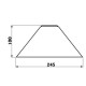 Люстра Port Harrison латунь зелёное стекло Е27 220 В 100 В Foresti & Suardi стильный светильник для