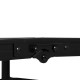 Стол Bo-Camp Northgate Овальный 120x80 см черный/серый легкий алюминиевый высота 36/70 см для кемпинга
