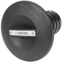 Горловина бака DIESEL 50 мм чорний нейлон довжина 65 мм діаметр кришки 89 мм новий Італія