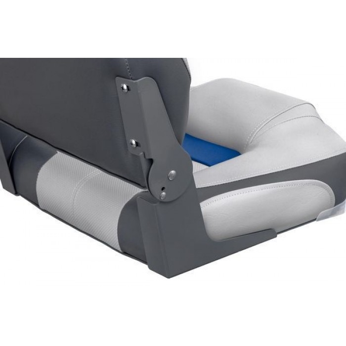 Сиденье для лодки и катера Premium High Back 76223GCB складное серый влагостойкая искусственная кожа