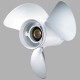 Винт гребной для лодочного мотора Yamaha 10-5/8×12 6H5-45952-00-EL алюминиевый 40-60 л.с. PANA-SILVER 3 лопас