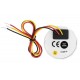 Вольтметр судновий для човна та катера I GAUGE 52MM з LED дисплеєм 8-16В чорний аналоговий