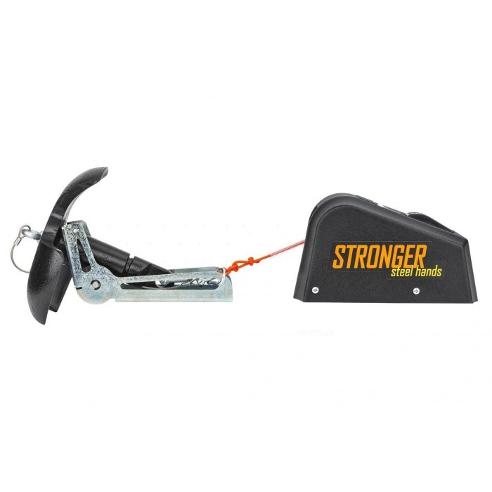 Якірна лебідка STRONGER SH 30 Steel Hands для човнів та катерів ручна сталева 360 кг 30 м трос 90 кг