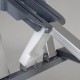 Стіл Bo-Camp Basic Grey 1404374 для кемпінгу на 4 місця з стільцями, сталевий каркас, навантаження до