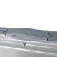 Складний стіл Bo-Camp Premium 60x45 см сірий для кемпінгу термостійкий водовідштовхувальний алюмінієвий з ручкою