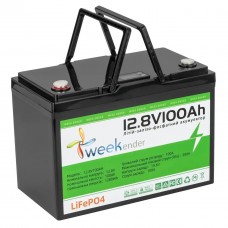Литий-ферумный аккумулятор Weekender 100 Ah 12 V LiFePO4 Lithium iron phosphate с экраном