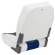 Сиденье для лодки и катера RYE HIGH BACK 21.5″ X 15.5″ X 16 серо-синие складное из морского винила HM40-10151